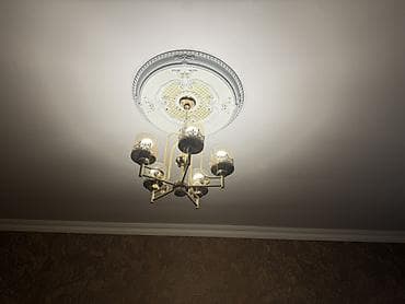 Çılçıraq, 5 lampa, Metal