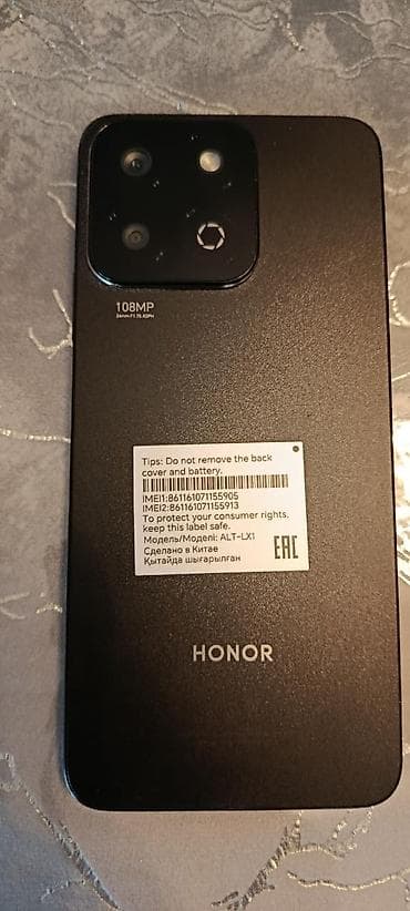 buds 3 pro: Honor X7c, 256 GB, rəng - Qara, Sənədlərlə — 2