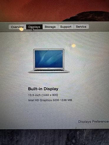 macbook 13 inch: Apple MacBook Air – 13.3" Xüsusiyyətlər: - Ekran: 13.3 inch, 1440 × — 4