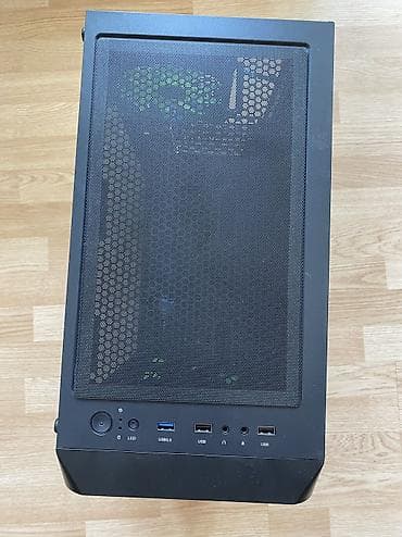 Elektronika: PC korpusu – SAMA mid‑tower - Yan panellər: tüstü rəngli temperlənmiş — 2