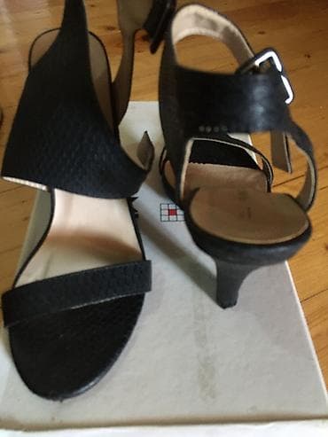 Ботинки и ботильоны: Размер: 37, цвет - Черный, Б/у — 2