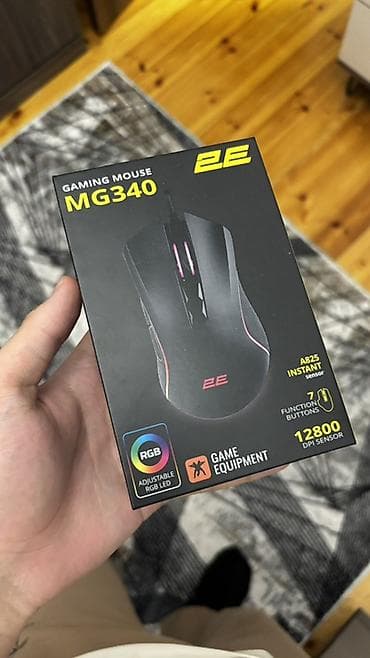 Комплектующие для ПК и ноутбуков: 2E Gaming Mouse MG340 - Sensor: A825 Instant - DPI: standart — 1