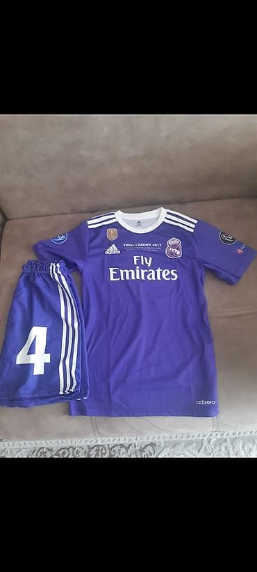адидас баку: Real Madrid 2016/17 “Final Cardiff 2017” forması – Sergio Ramos 4 — 2
