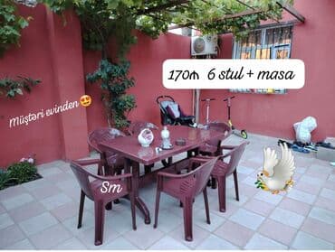 masa 2ci əl: Yeni, 6 stul — 1