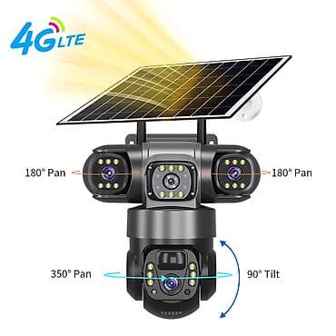 astro bot ps5: Kateqoriya: Kameralar Brend: No Brand Məhsul: Solar Camera 3lens QL22 — 1