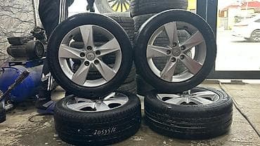 Шины: Колесо Hyundai 205 / 55 / R 16, 5 Болтов — 2