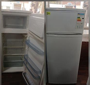 dvd satisi: İki qapılı soyuducu - Rəng: ağ, klassik dizayn - Üst kamerada — 1