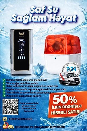 emel electronics: Su filtrləmə sistemi – “Saf Su, Sağlam Həyat” Məhsulun — 1