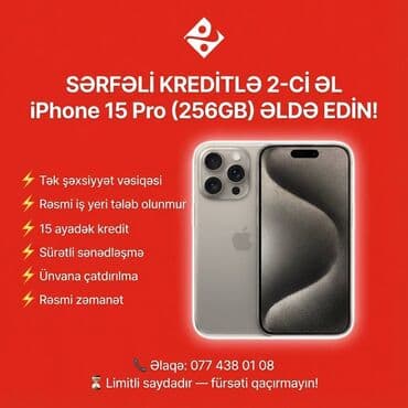 IPhone 15 Pro, 256 GB