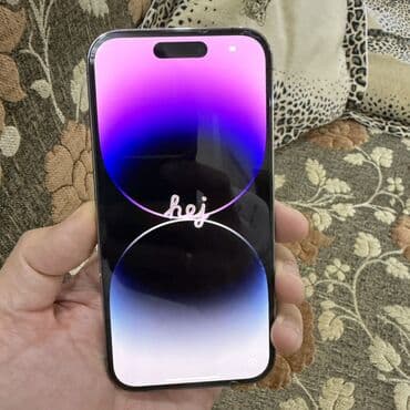 rəsmi 13 pro: IPhone 14 Pro, 256 GB, Deep Purple, Face ID — 1