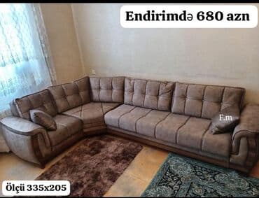 metbex mebel: Künc divan, Yeni, Açılan, Bazalı, Parça, Şəhərdaxili pulsuz çatdırılma — 1