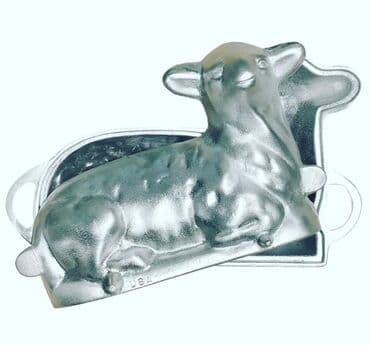 Şirniyyət qəlibləri, rəng - Gümüşü, Çuqun, Fiqur, 1