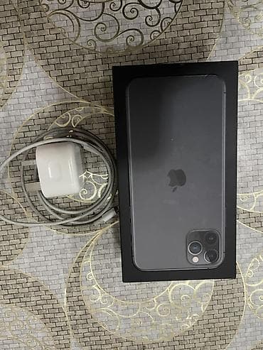 iphone 11 pro max islenmis: IPhone 11 Pro Max, 256 GB, Space Gray, Face ID — 1