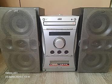 JVC mikro musiqi mərkəzi və 2 ədəd akustik kolonkadan ibarət komplekt