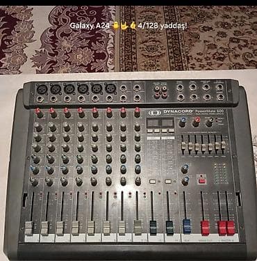 Dynacord PowerMate 600 gücləndiricili mikser - Brend/model: Dynacord