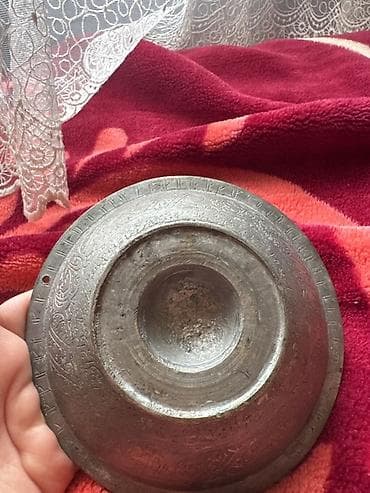 40 acar cam qabı. Məhsul: Oyma naxışlı metal kasa/şamdan qapağı