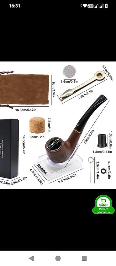 Yeni muasir hediyye ve suvenirlik Trubocka.Tutun doldur cek. Real — 10