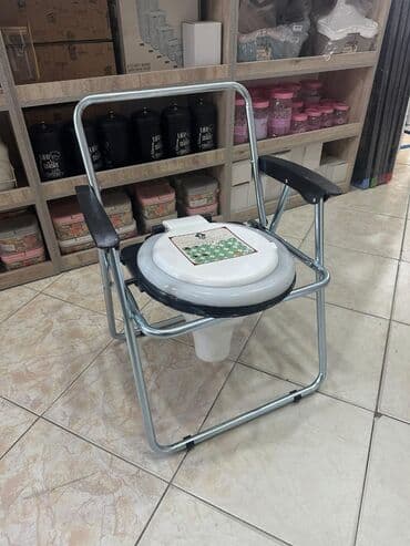 унитаз для инвалидов переносной: Portativ tualet kreslosu xəstə karşok Əlil xesteler üçün sanitar — 1