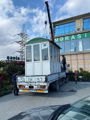 Daşınan kiçik modul köşk (prefabrik budka) - Ölçü: təxmini 2.2 x 2.2 — 10