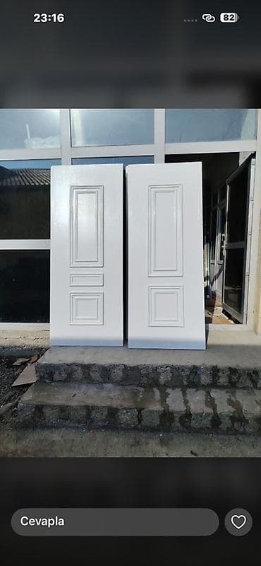 balkonlar: PVC balkon şkafı və PVC qapılar - Məhsul 1: Balkon üçün PVC şkaf - — 3
