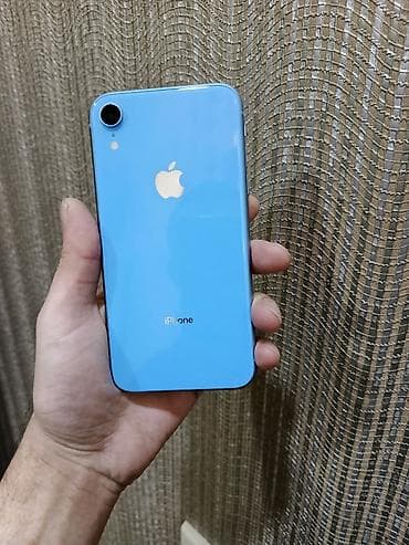 IPhone Xr, 64 GB, Mavi, Simsiz şarj, Face ID