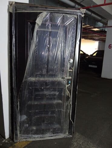 входные стальные двери: Metal giriş qapısı - Material: polad/metal konstruksiya, möhkəm — 2