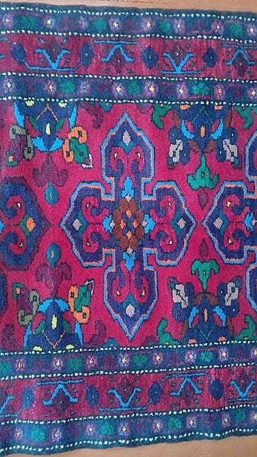 gence xalca: Xalça – əl toxuması, yundan - Material: təbii yun saplar - Toxuma — 5