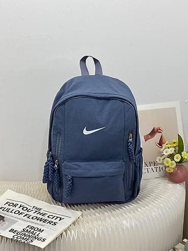 ruqzaq: Nike loqolu gündəlik bel çantası. Məktəb, universitet, iş və gündəlik — 8