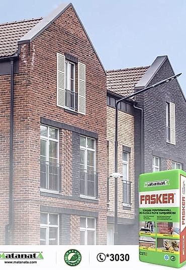 çaytikanı: Matanat A – FASKER yüksək performanslı iriölçülü plitə yapışdırıcısı — 1