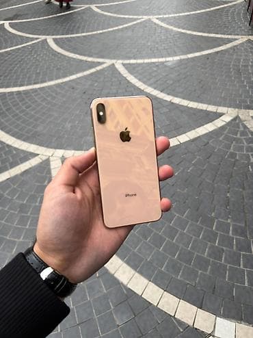 iphone se ucuz: IPhone Xs Max, 64 GB, Qızılı, Simsiz şarj — 2