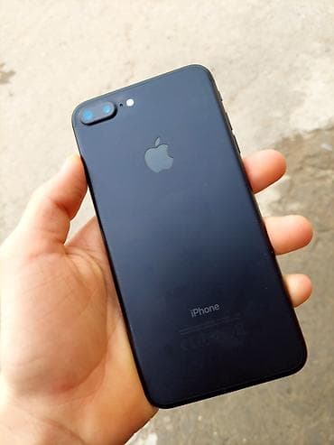 ayfon telefonlari: IPhone 7 Plus, 32 GB, Jet Black, Barmaq izi — 1