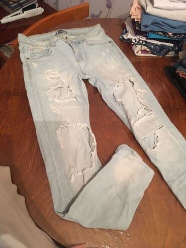 calvin klein euphoria qiymeti: Cins şalvar, Calvin Klein, S — 1