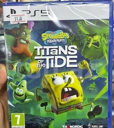 pleteysion 5: PS5 oyunu: SpongeBob SquarePants – Titans of the Tide - Platforma — 1