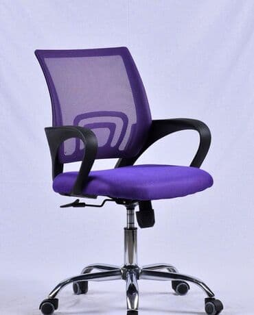 стул офисный: Новый, С колесиками, Рукояти не регулируются, Ткань — 10