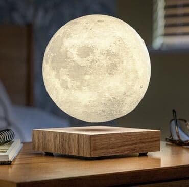 gecə lampası: Maqnetik Ay Lampası🌓 Qiymət : 130 AZN🌙 🌙3 rəng dəyişimi 🔌Elektrikə — 5