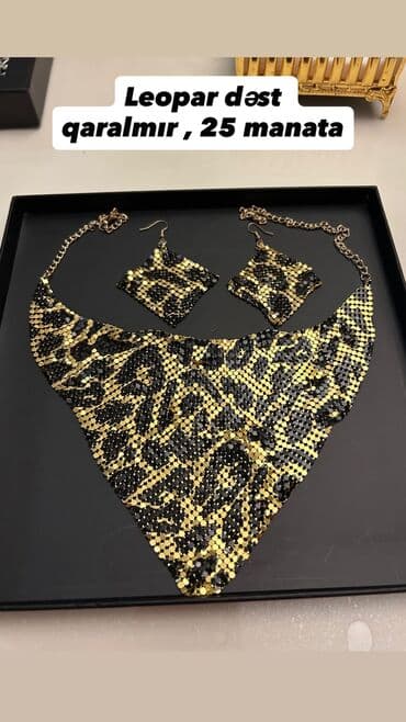 kişilər üçün trusu dəsti: Bijuteriya dəstləri — 1