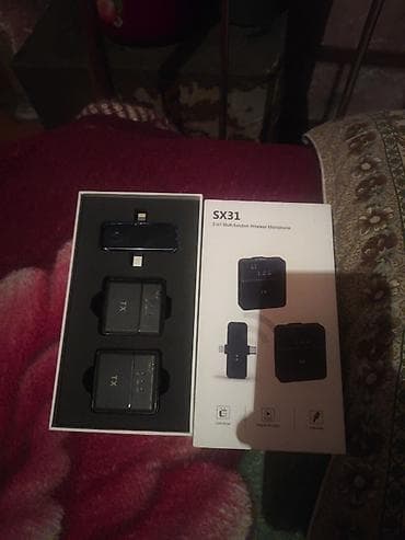Yaxa mikrofonu sx31 markasinin. Yeni alinib cemi 1-2 defe istifade