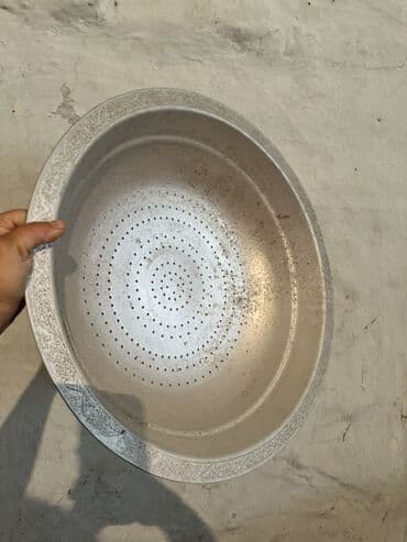 Digər mətbəx aksesuarları: Alüminium süzgəc tepsi - Material: yüngül və davamlı alüminium - — 2