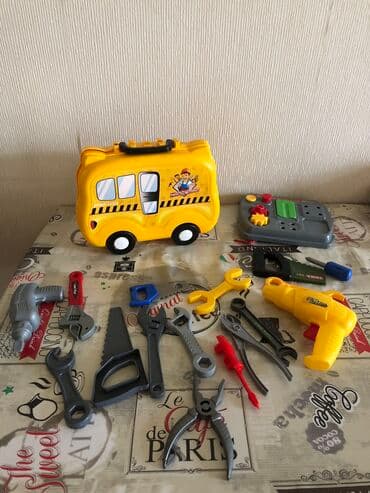 uşaq ucun oyuncaqlar: Usta naboru,original — 4