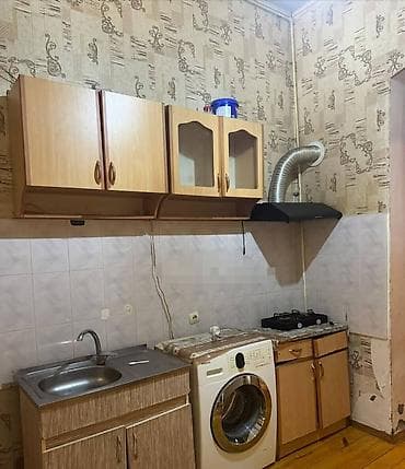 Tam əşyalarli var kondisioner internet telefon paltar yuyan yataq