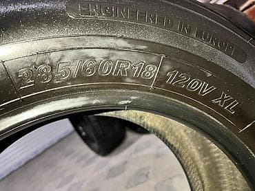 hyundai sonata disk teker: İşlənmiş Şin Bridgestone 285 / 60 / R 18 — 5