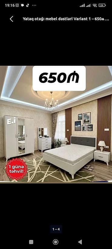 komod satilir: İkinəfərlik çarpayı, Komod, Yeni — 2