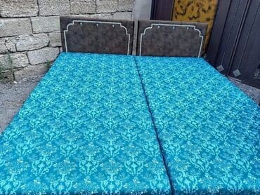 şəxsi əşya: Təzə çarpayılar. 1 nəfərlik çarpayılar 60manat. 2 nəfərlik taxt — 4