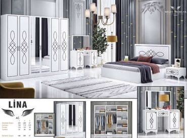 İkinəfərlik çarpayı, Dolab, Termo, 2 tumba, Yeni