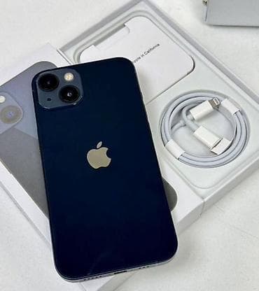 11mini iphone: IPhone 13, 128 GB, Midnight, Barmaq izi, Face ID — 2