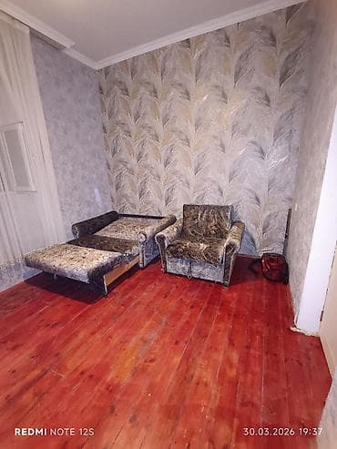 qaraj satılır: 1 otaqlı həyət evi - Plan: 1 otaq + mətbəx + dəhliz + sanitar qovşağı — 8