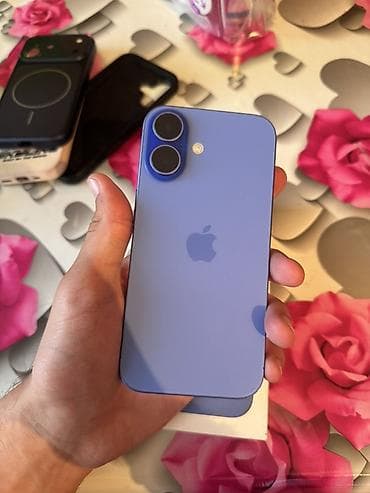 iphone dual sim: IPhone 16, Mavi, Simsiz şarj — 2
