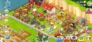 hayday hesab: Salam. Hər bir detalı incəliklə yığılmış, yüksək göstəricili Hay Day — 1