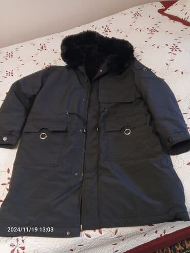 kişi dəri godəkcələr: Tezedi geynilmeyib Turkiyeden onlayn sifarisle gelib razmer boyuk oldu — 1