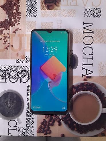tecno camon 30 pro: Tecno Spark, 64 GB, rəng - Gümüşü, Barmaq izi — 1